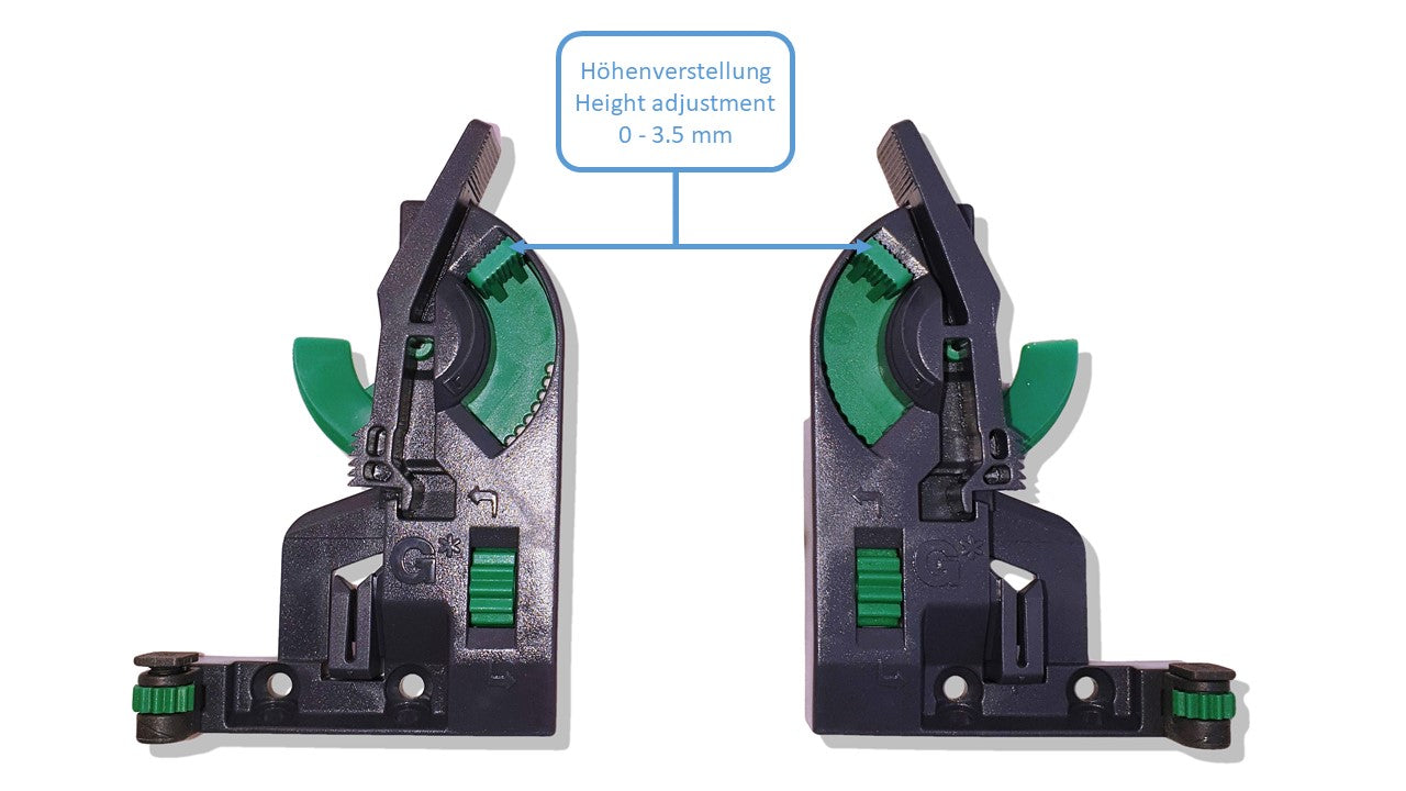 GRASS Dynamoov drawer runners for wooden drawers, full extension with soft-close damping and 3D adjustment options. 1 pair of drawer runners including couplings.