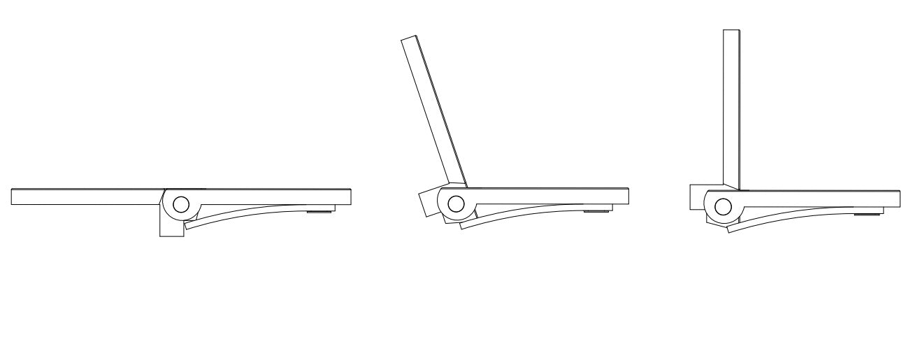 Butler's Tray Scharnier, Messing gesandet, 38 x 63,5 x 3 mm, rechteckige Form Klapptisch-Möbelband für Klapptische. Möbelscharnier, Tischscharnier. Gefedertes Band 15.11.160 von SISO