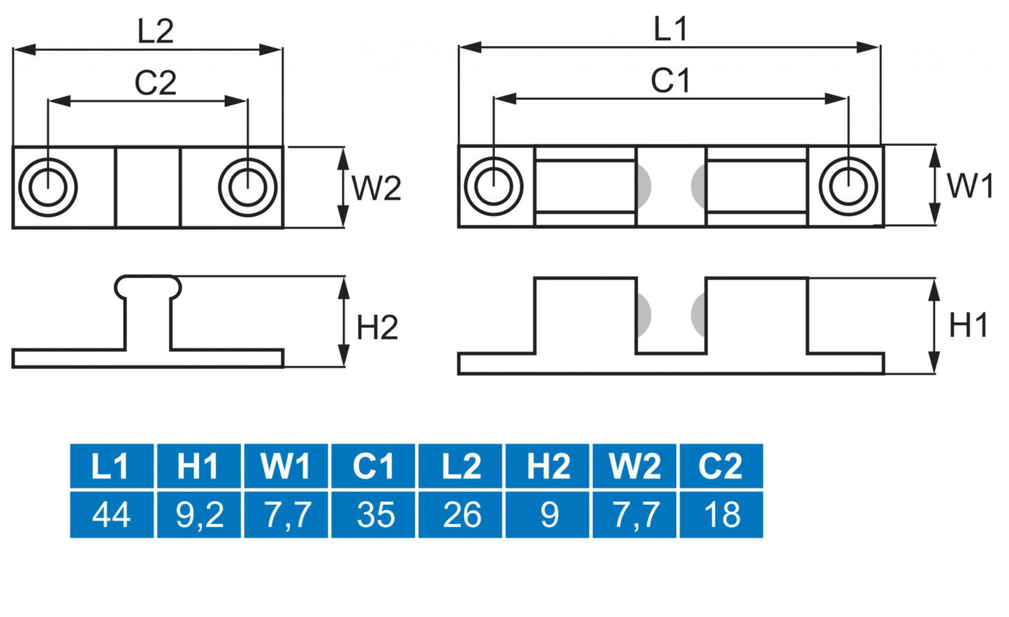 2 pieces UMAXO® double ball catch door catch furniture catch for kitchen cabinet doors cupboards furniture door lock. Retaining catch 22.01.004 by SISO