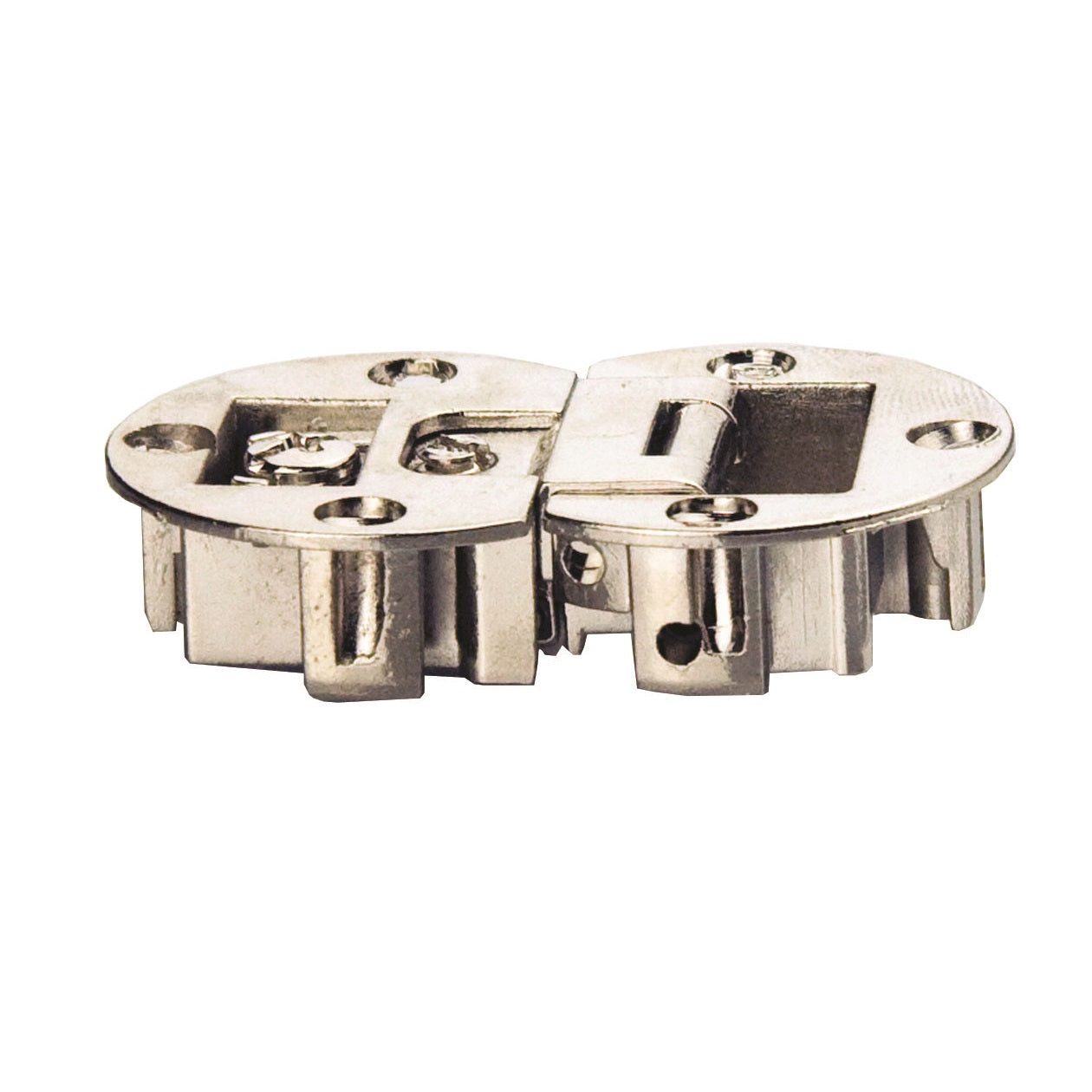 Set: 2 UMAXO® flap hinges for furniture - removable flap fitting. Furniture hinge for screwing, flap holder, inset flap hinge, bar compartment hinge for wooden flaps, wooden lids, and furniture flaps.