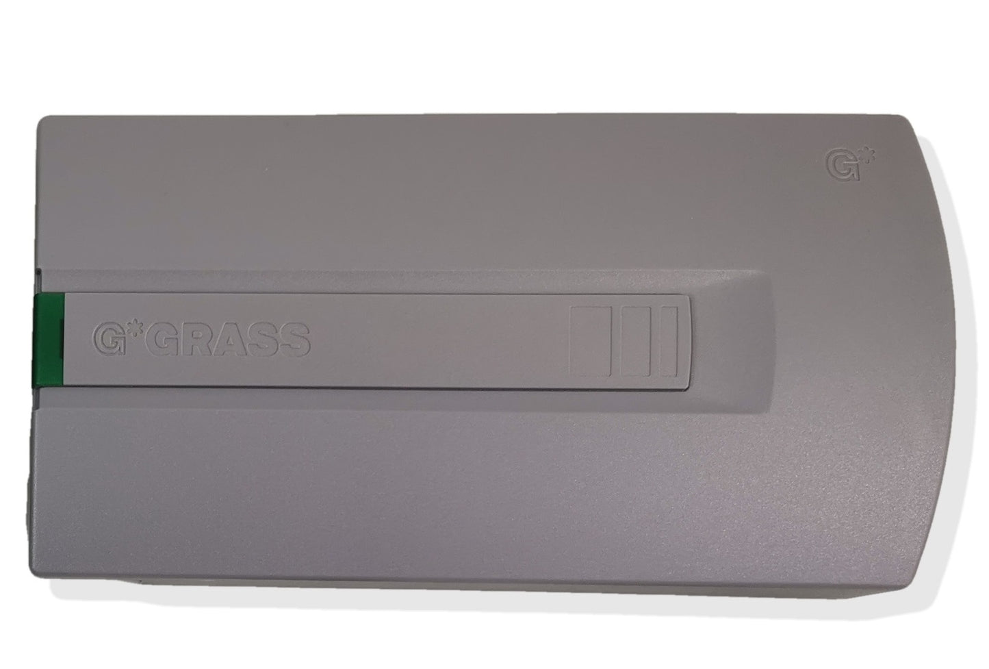 GRASS Hetal Kinvaro F-20 Type 6C folding flap fitting (left side ONLY) with opening assistance and closing damper. Flap fitting, including cover cap.