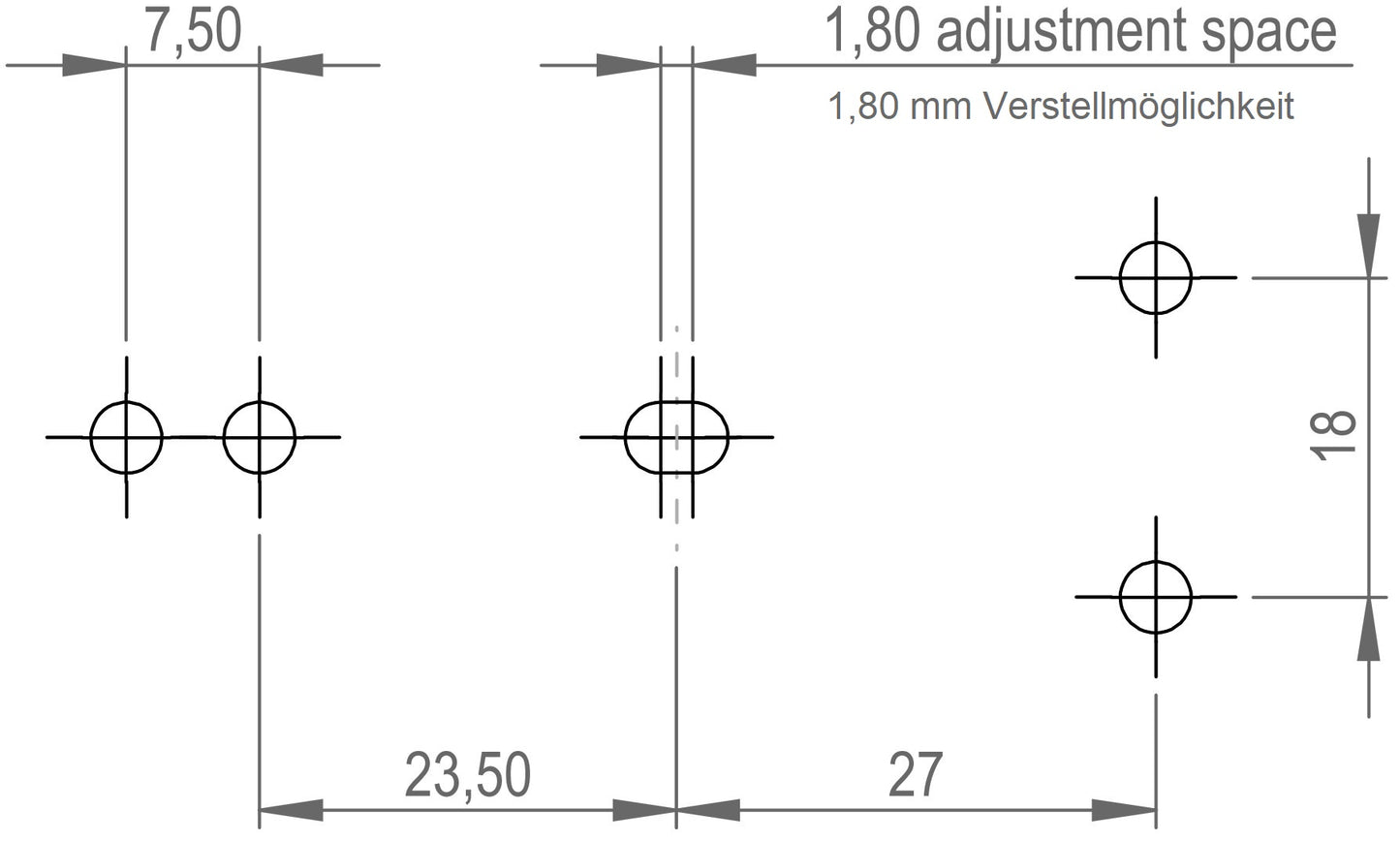 4 Stück Ausziehtischspannverschluss aus Stahl, schwarz matt, einstellbar, mit zwei Lagesicherungen, 70 mm (2,8″) 24.02.999-1. Spannverschluss Catch #22 aus Stahl, schwarz matt, für Ausziehtisch, Kiste, Instrumentenkoffer, Arbeitsplatte, von SISO Denmark