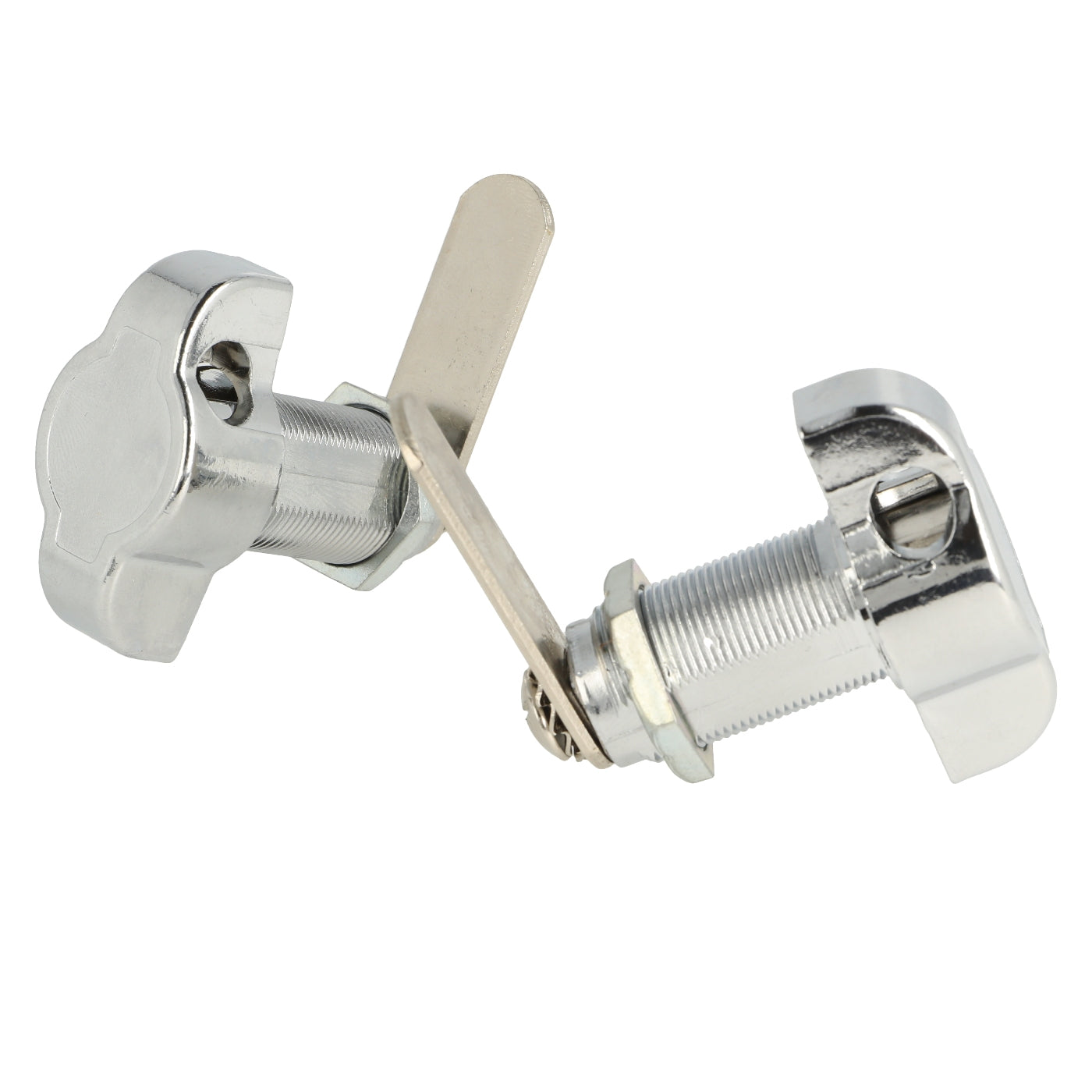 Serrure à pêne tournant pour cadenas avec fonction poignée, 32 mm (1,3″), version : droite, 14.04.589-0. Serrure à pêne tournant pour cadenas avec fonction poignée pour casiers, armoires en tôle, armoires à casiers et bien plus encore, de SISO Danemark