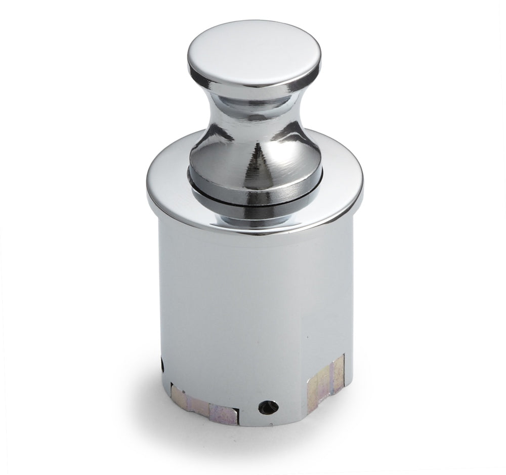 Bouton-pression de haute qualité avec fonction poignée, en alliage de zinc, surface : chromée, PKL-08/CR et PKLB. Bouton poussoir solide pour caravanes, yachts et bien plus encore, de Sugatsune / LAMP® (Japon)