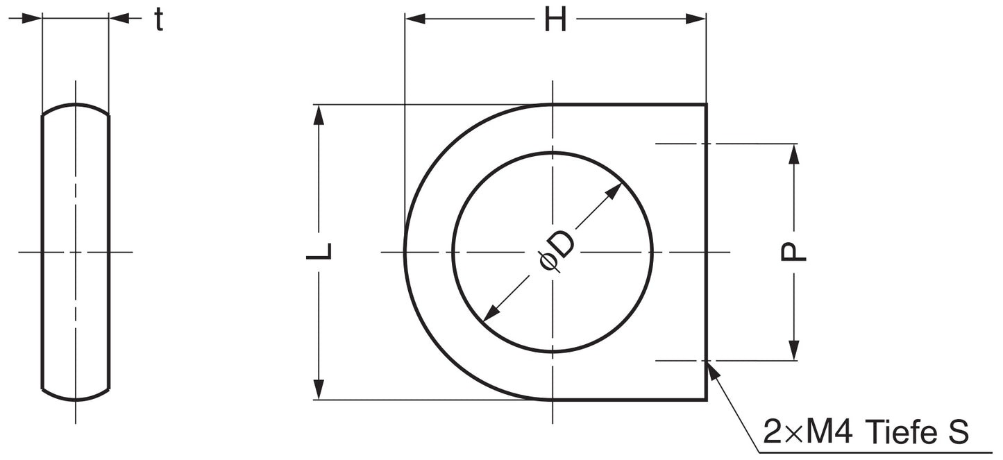 Edelstahl-Ringgriff SUS304, 30,5 mm (1,3″) SD-30S. Edelstahl-Ringgriff aus rostfreiem Edelstahl V2A, satiniert matt, für Edelstahlküche, Badezimmermöbel, Medizinbereich, feuchte Umgebung, Schiff, Wohnmobil, von Sugatsune / LAMP® (Japan)