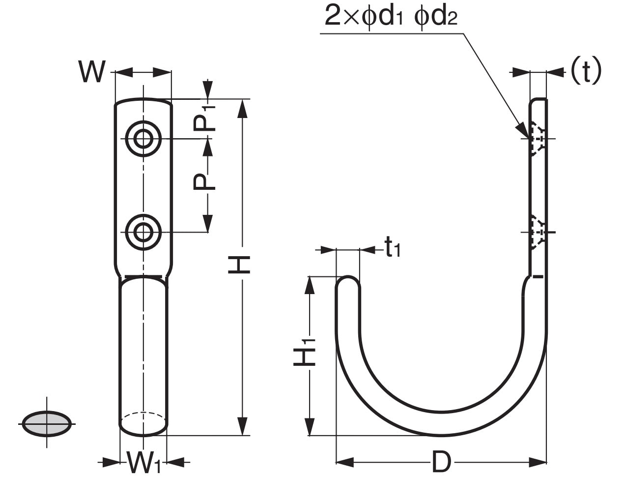 Hochwertiger großer Universalhaken, aus rostfreiem Edelstahl, Oberfläche: glänzend poliert, 110 mm (4,4″), JF110M. Handtuchhaken aus V2A für feuchte Umgebung, Schiffbau, Außenbereich und viel mehr, von Sugatsune / LAMP® (Japan)
