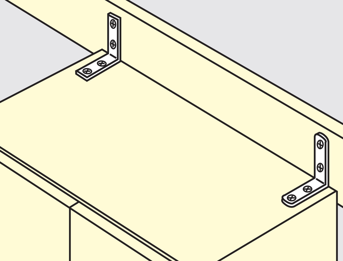 2 pieces of corrosion-resistant, robust mounting brackets, made of solid stainless steel, load capacity: 12 kg, surface: glossy polished, 30 mm (1.2"), SU-30M. Shelf brackets for shelves, trays, and much more, from Sugatsune / LAMP® (Japan)