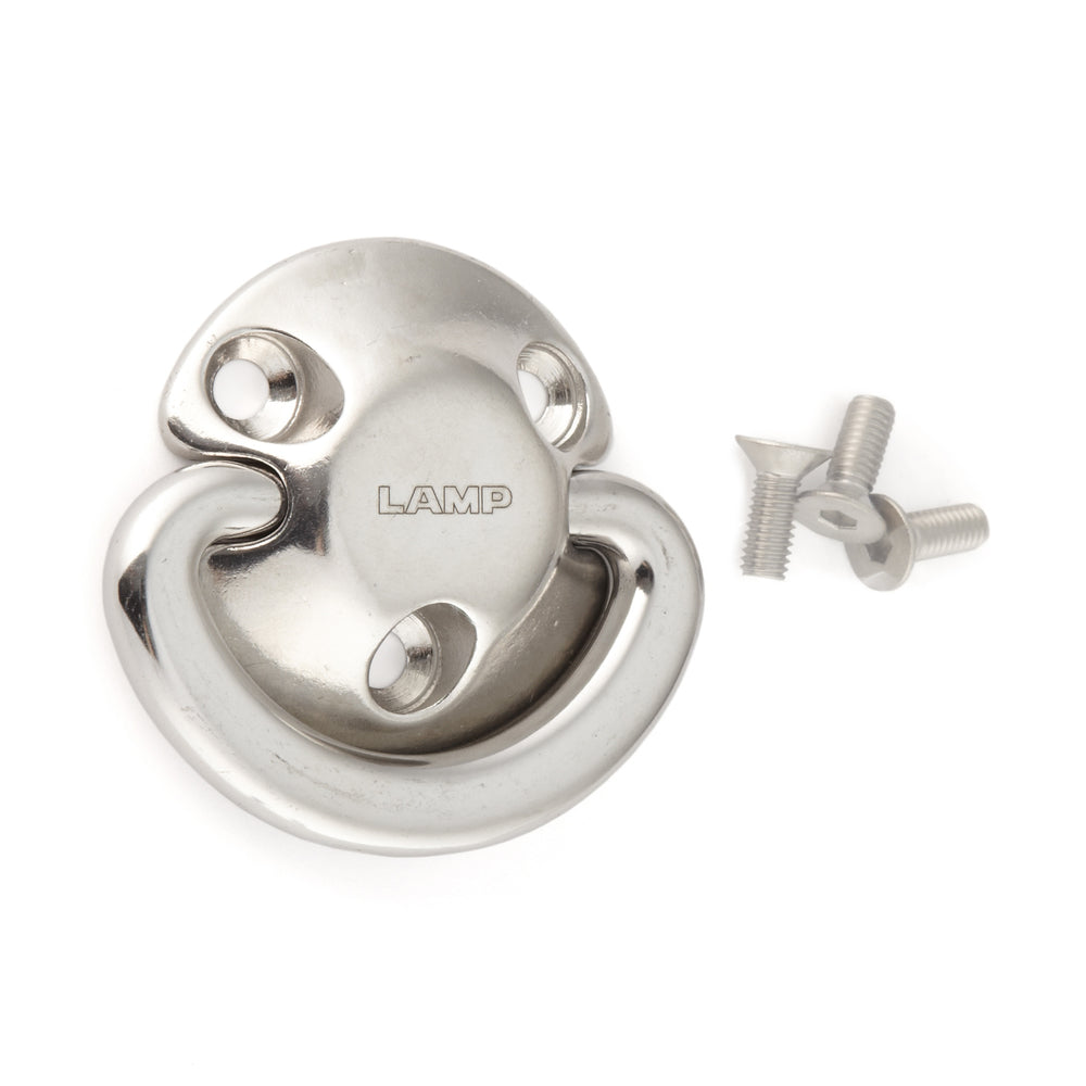 Schwerlast Klapp-Decksauge aus Edelstahl SUS316, 70 mm (2,8″), EY-R60. geräuschloses Klapp-Padeye aus V4A für Schiffbau, Yachten, Loops-Anschläge, Außenbereich, feuchte Umgebung, raue Umgebung und viel mehr, von Sugatsune / LAMP® (Japan)