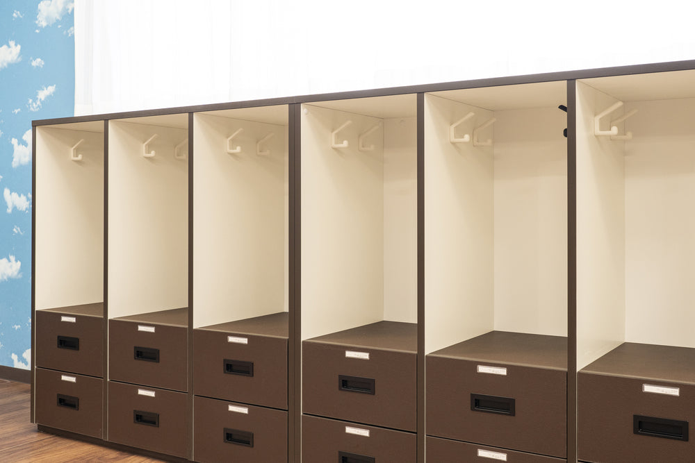 Hochwertiger Silikonhaken für Wandmontage, aus massivem rostfreiem Edelstahl, Oberfläche: blau, Ausführung: mit zwei Hakenspitzen, PXB-GR05-211-BU. Gummihaken für Kindergarten, Schule, Wohnzimmer und viel mehr, von Sugatsune / LAMP® (Japan)