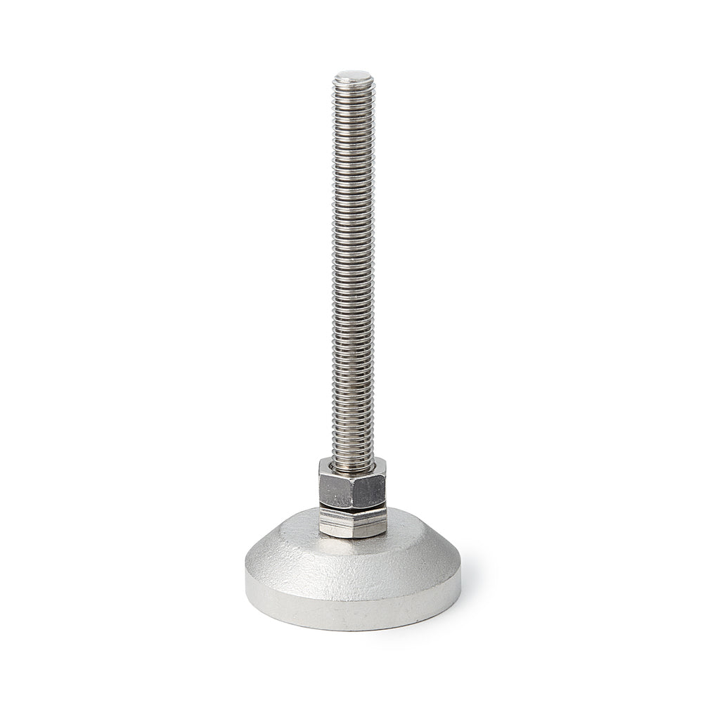 Leveling glides, stainless steel ADCS60-12-120, from Sugatsune / LAMP (Japan)