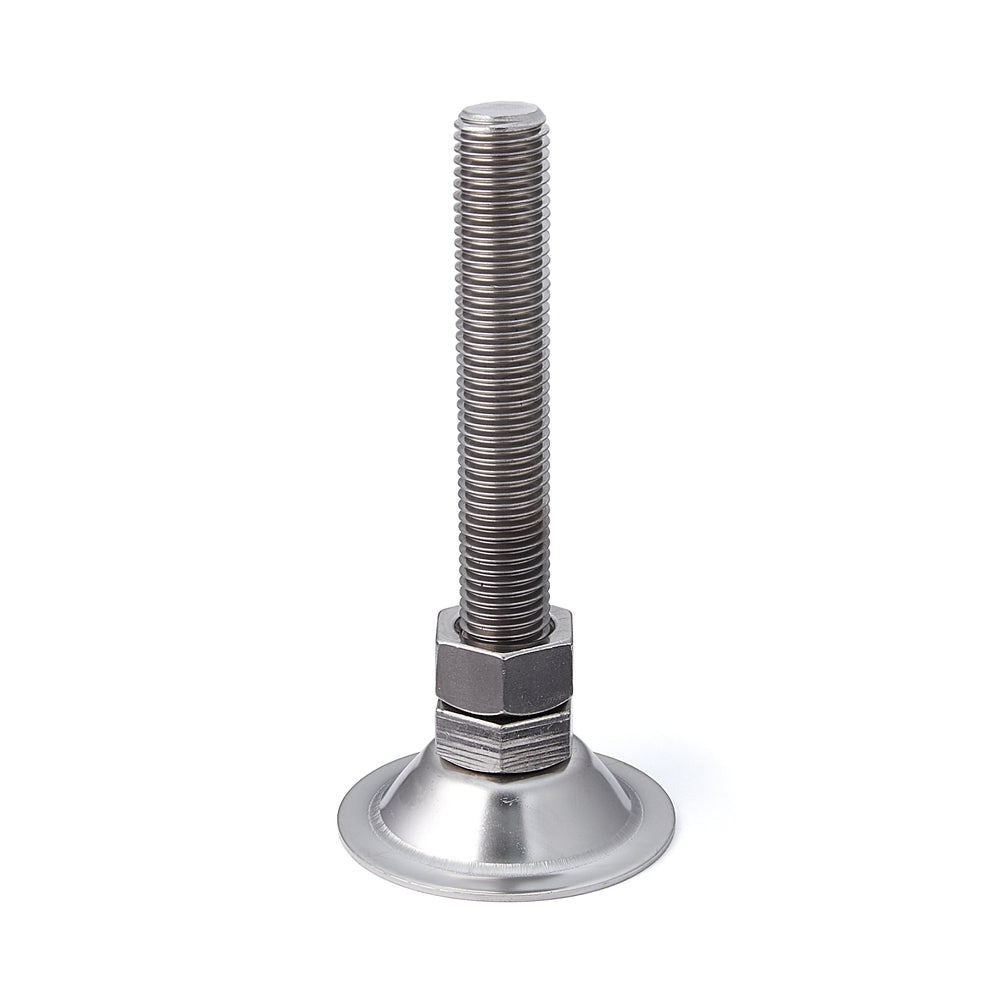 Leveling glides, stainless steel ADPS75-20-130, from Sugatsune / LAMP (Japan)