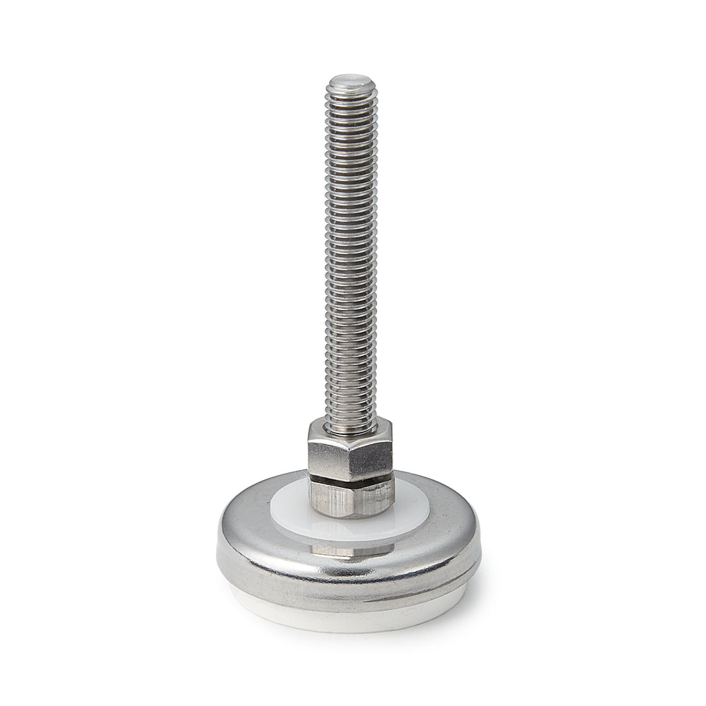 Leveling glides, stainless steel ADWHS40-8-60, by Sugatsune / LAMP (Japan)