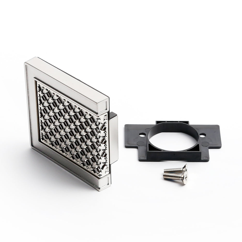 Front panel for glass doors GH-J95FP-Q1-SL, by Sugatsune / LAMP (Japan)