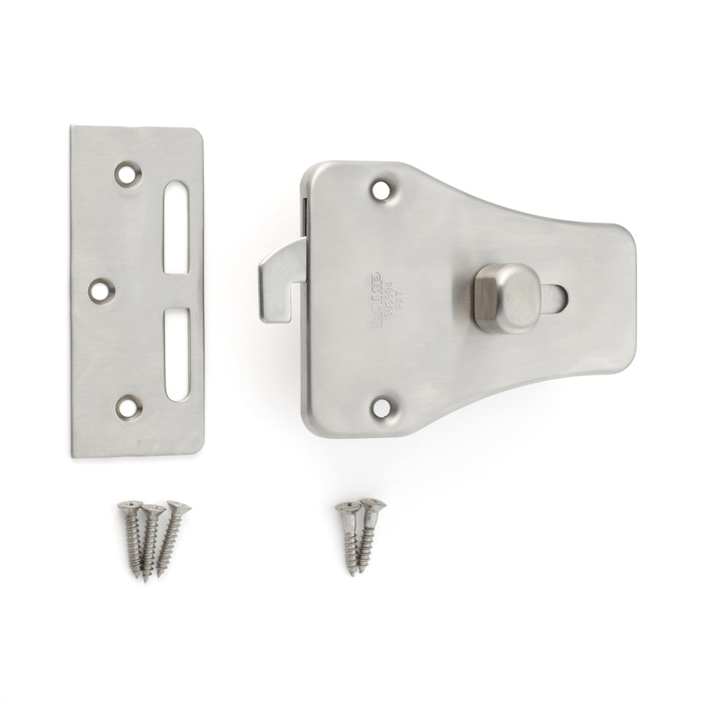 Sliding door bolt, with indicator HC-70H, from Sugatsune / LAMP (Japan)