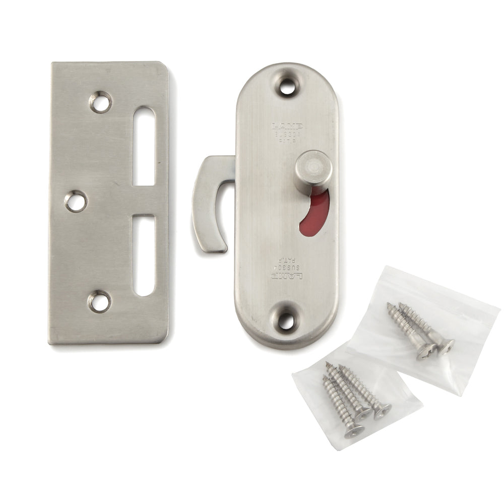 Sliding door latch with internal indicator HC-85SS, by Sugatsune / LAMP (Japan)
