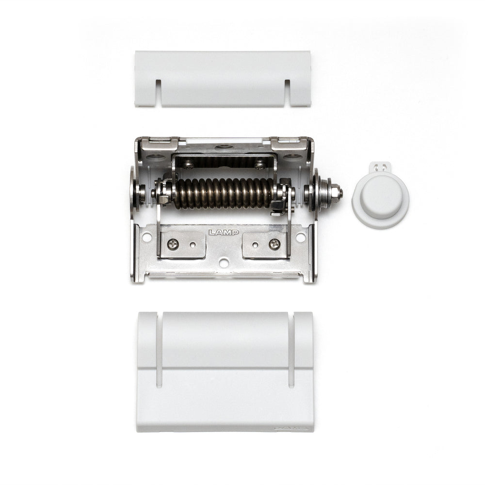Torque hinge, opening assisted with spring HG-TAWJ40, from Sugatsune / LAMP (Japan)