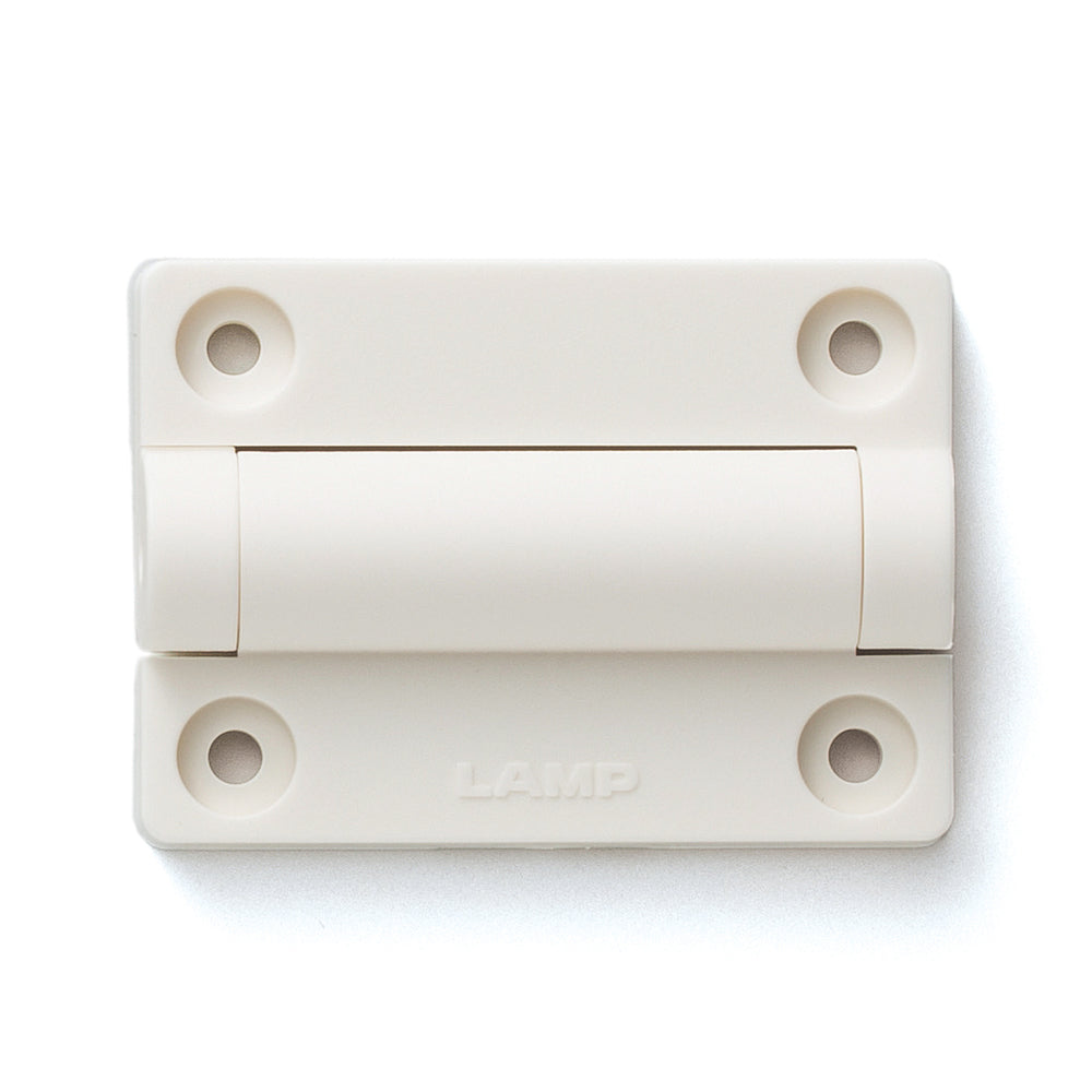 Combination hinge HG-VH8-D3-WT, by Sugatsune / LAMP (Japan)