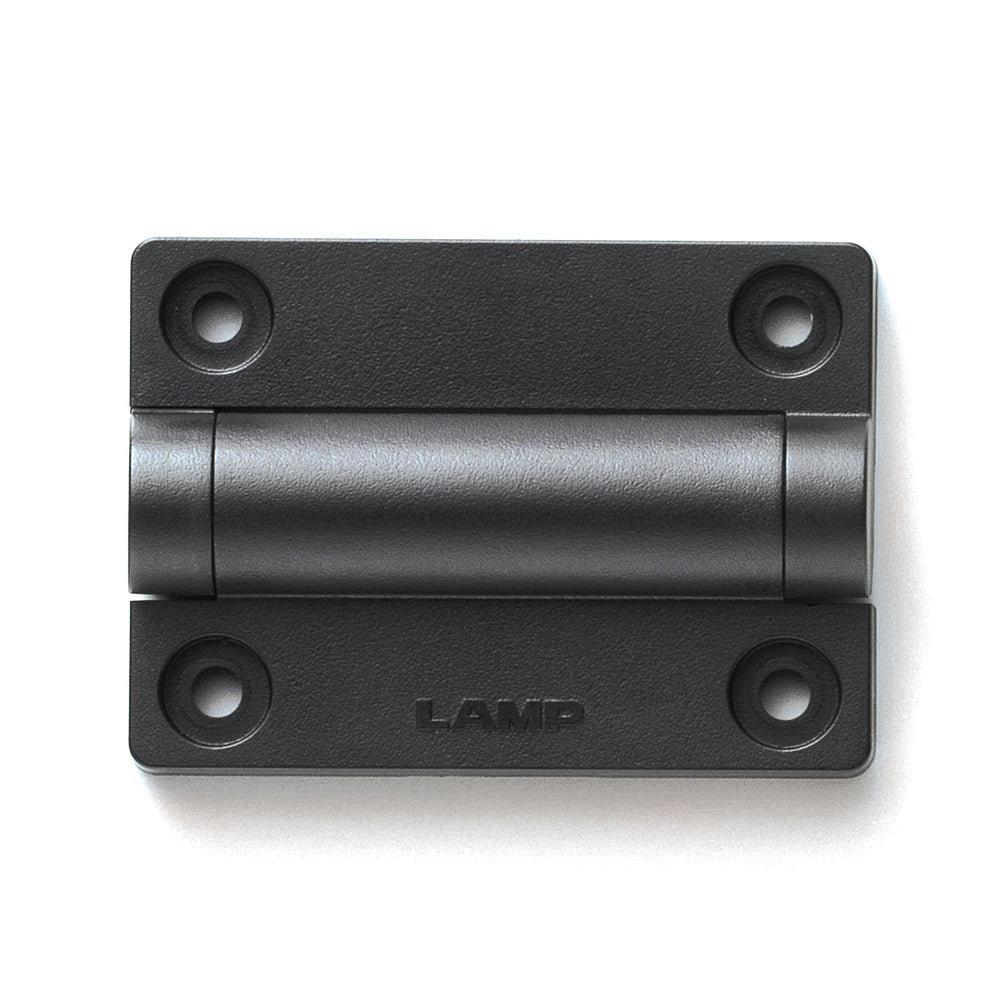 Combination hinge HG-VH8-N-BL, from Sugatsune / LAMP (Japan)