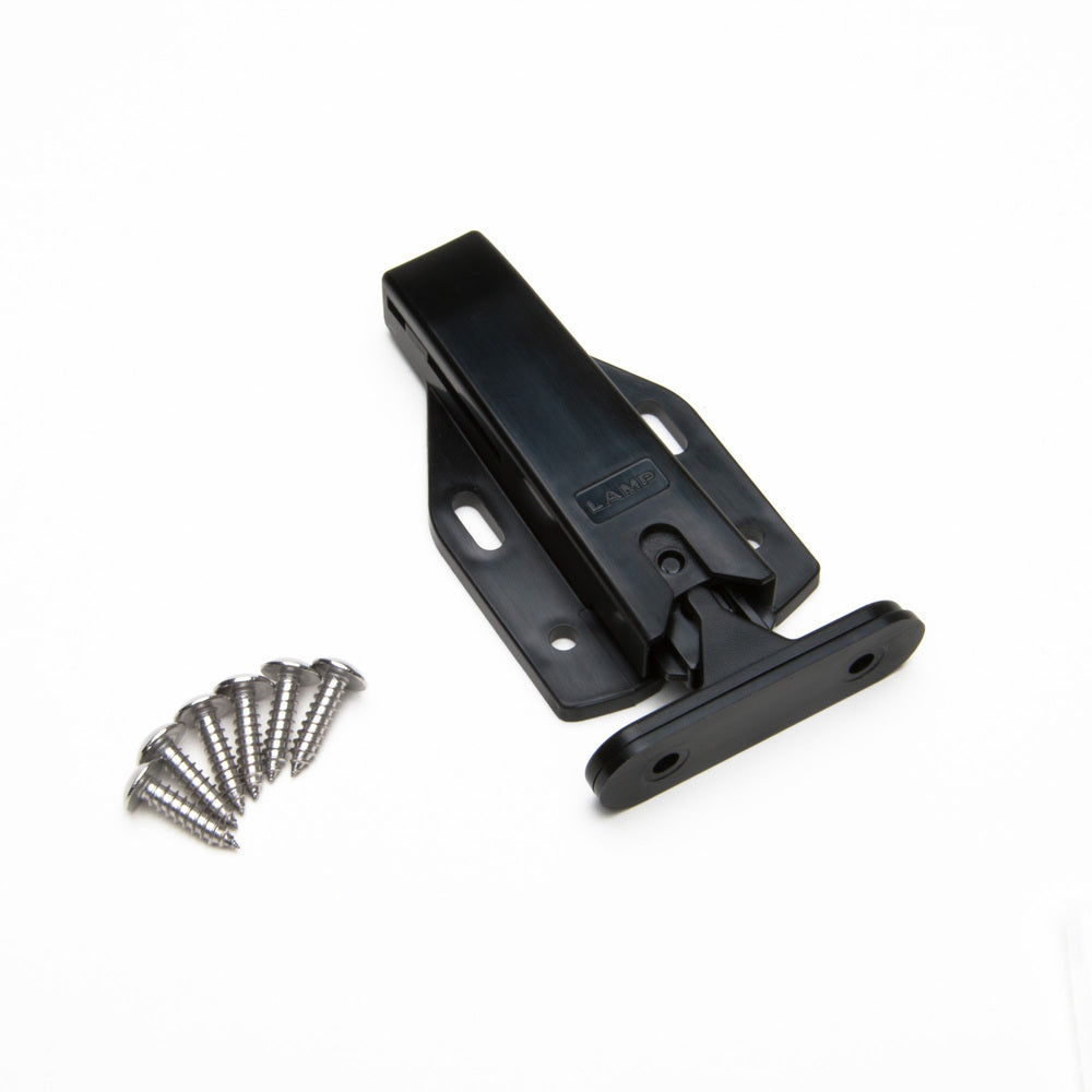 Non-magnetic snap latch MLC-100BL, by Sugatsune / LAMP (Japan)