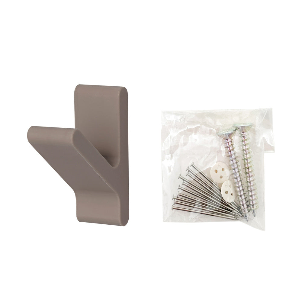 Couvercle pour crochets, série Mini Nordic Rubber PXB-GN05-101G-BR, par Sugatsune / LAMP (Japon)