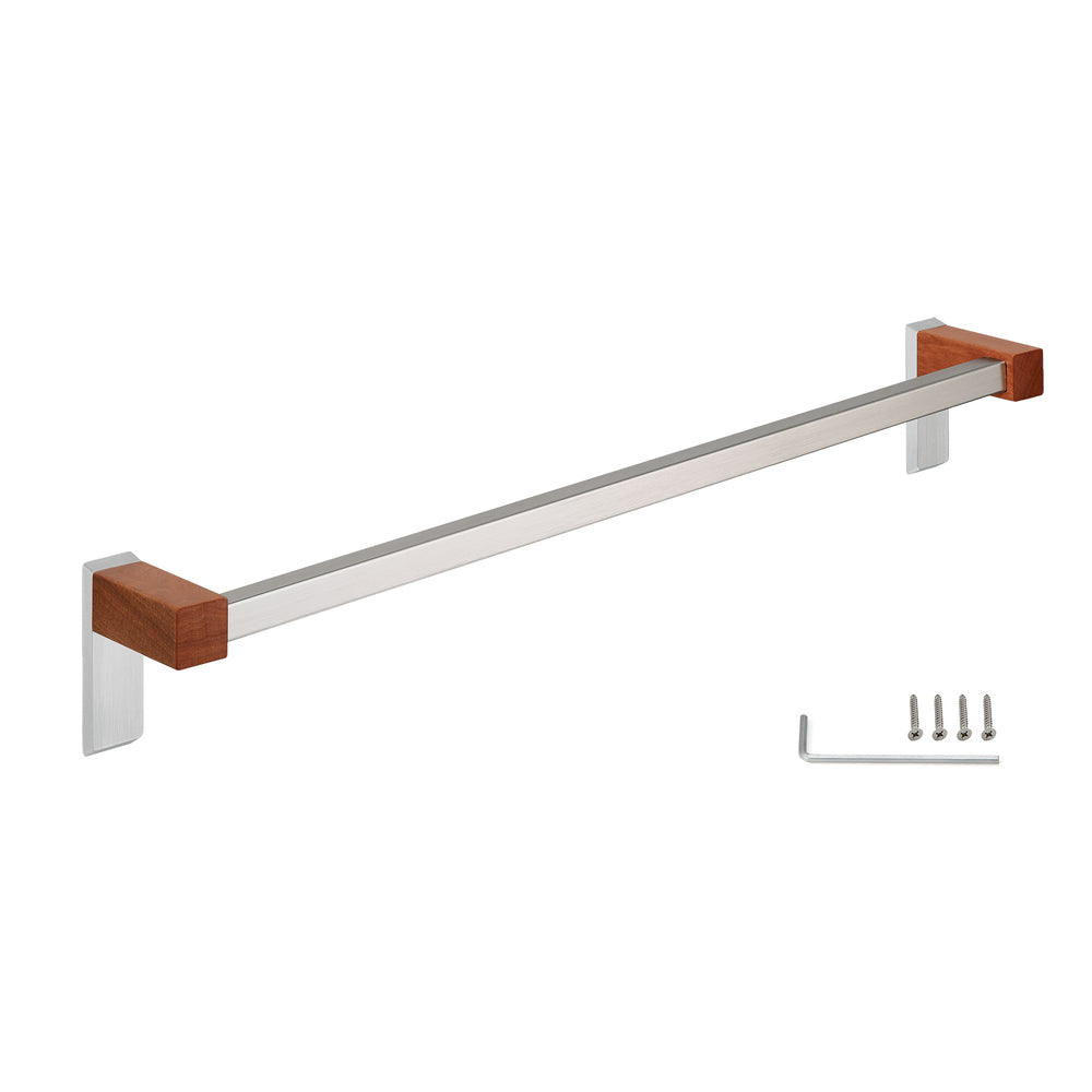 Porte-serviettes, série Premium Wood PXB-WM06-450-AS, par Sugatsune / LAMP (Japon)