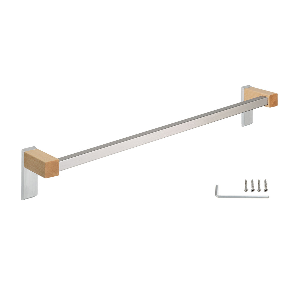 Porte-serviettes, série Premium Wood PXB-WM06-450-MK, par Sugatsune / LAMP (Japon)