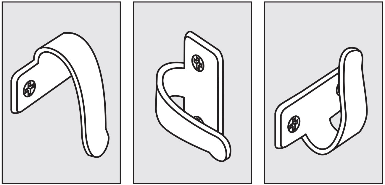 Hochwertiger Universalhaken aus Edelstahl SUS304, Oberfläche: matt und poliert, 60 mm (2,4″), 5H-60TT. Handtuchhaken aus V2A für Badezimmer, Schwimmbad, Schiffbau, Wohnmobil, Außenbereich, feuchte Umgebung und viel mehr, von Sugatsune / LAMP® (Japan)
