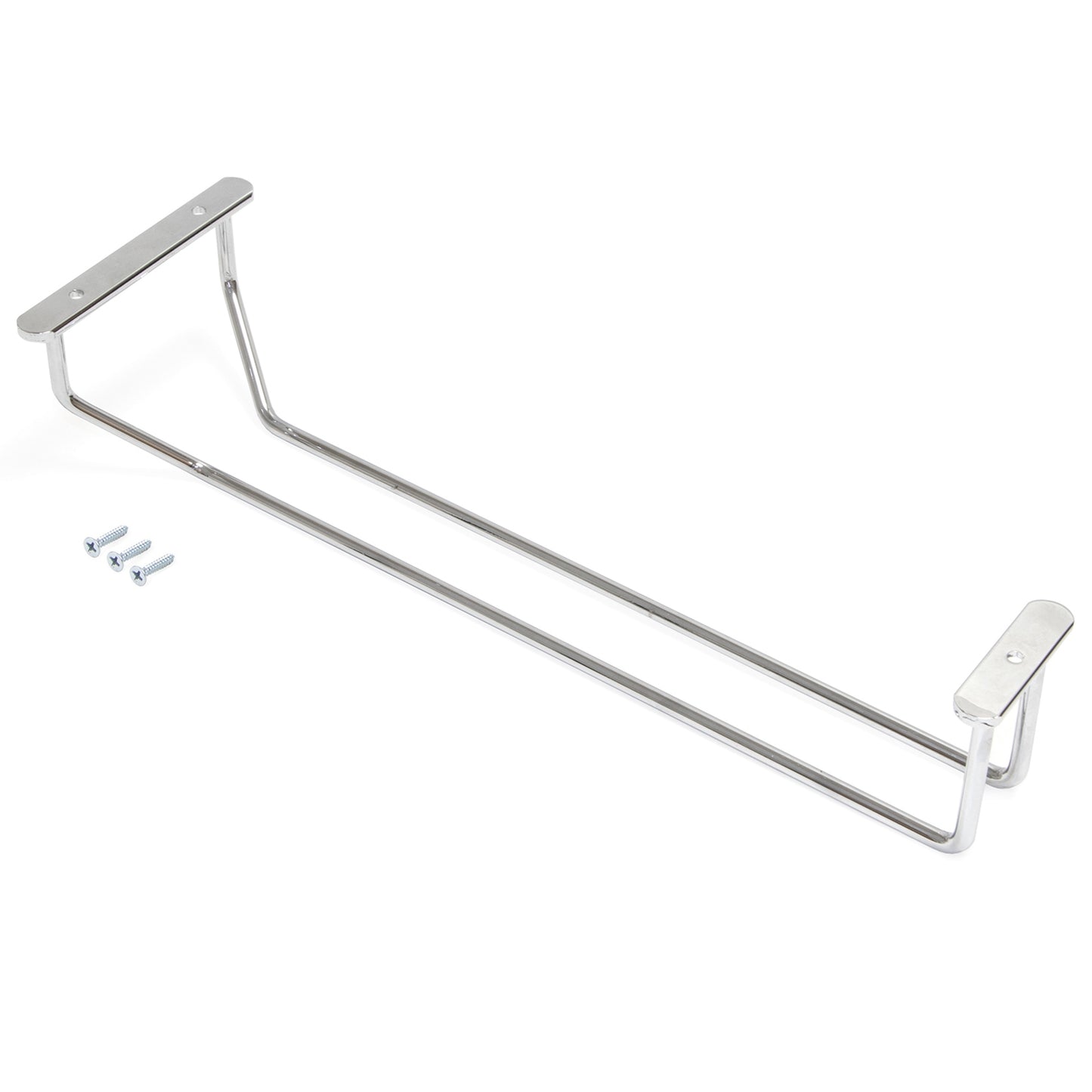 Hochwertiger Weinglashalter, aus Stahl, verchromt, 340 mm (13-25/64″), 8938011 für Weingläser, Sektgläser, Cocktailgläser, Cognacgläser, Kelche