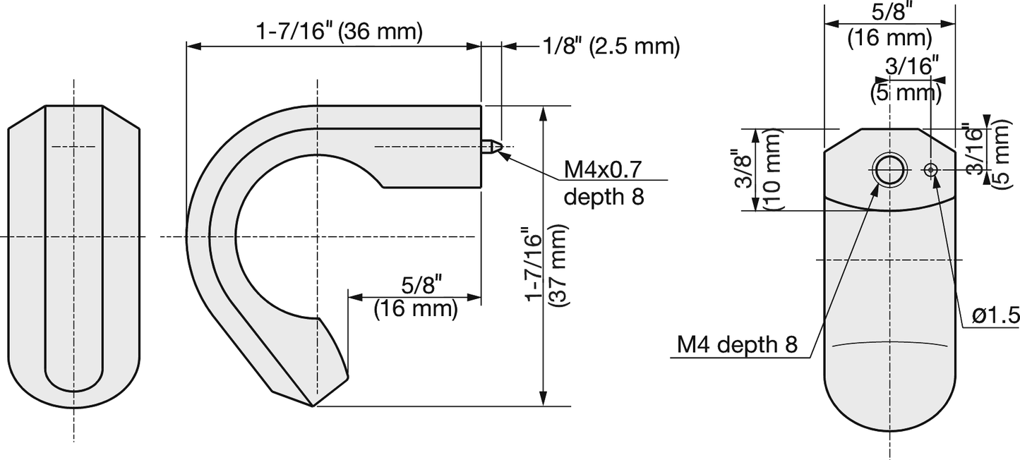 ZweiL® Edelstahl-Möbelknopf, 36 mm (1,5″) ZL-1902. Möbelknopf aus feinstem Edelstahl V4A (SUS316) für exklusive Raumgestaltung und hochwertige Einrichtungen von Sugatsune / LAMP® (Japan)