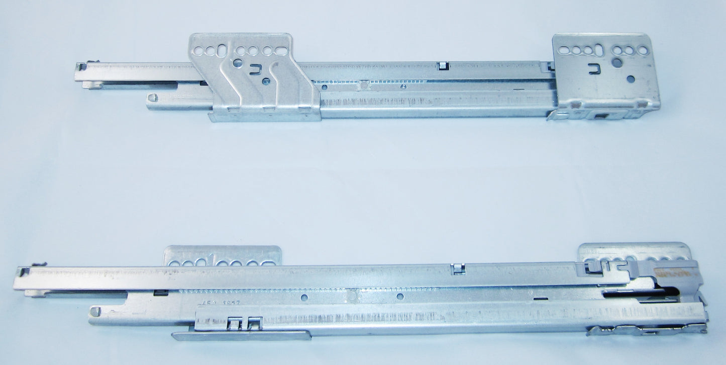GRASS Nova Pro full extension cabinet rails (drawer guides), damped, synchronized, 40 kg