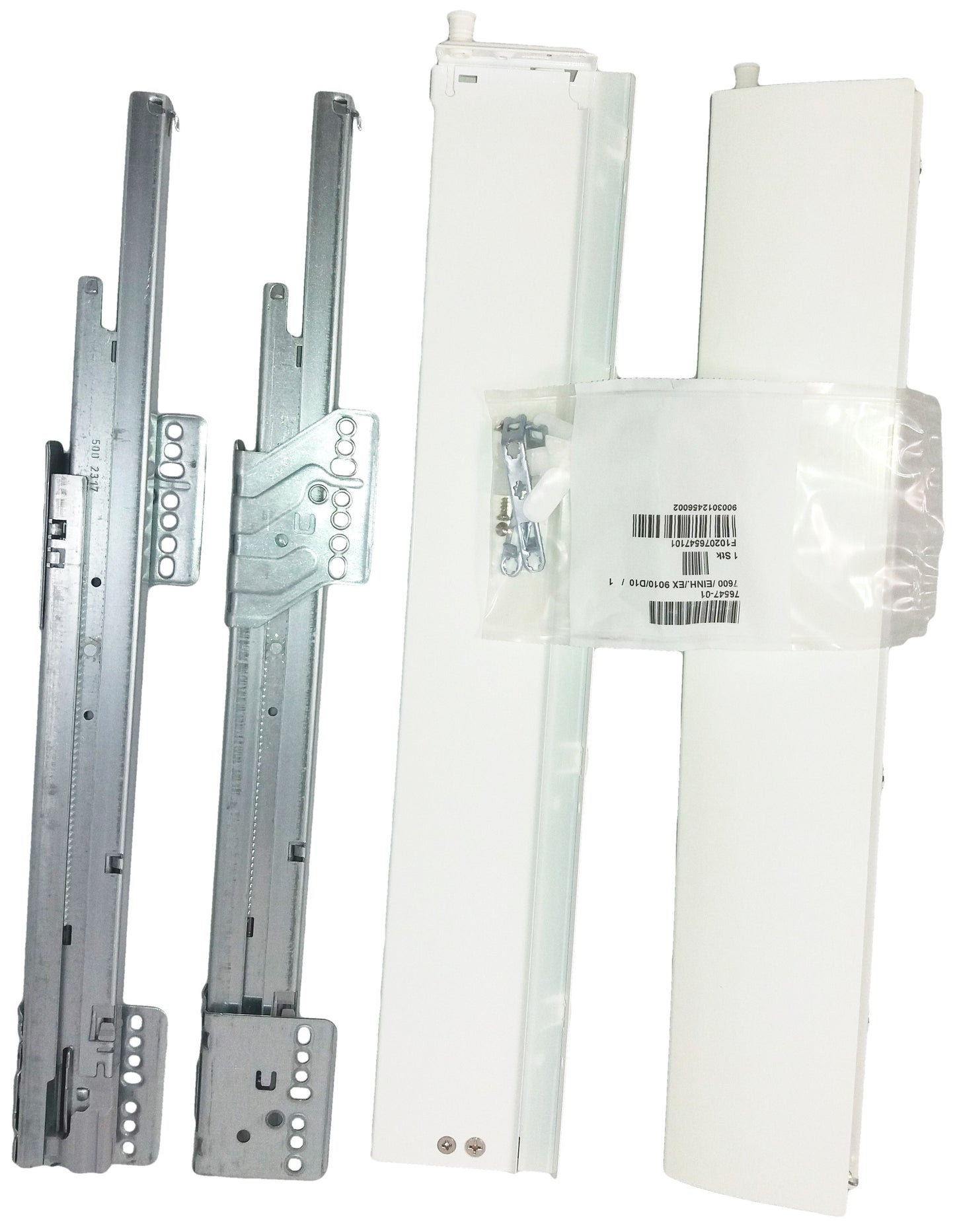 Ensemble de tiroirs GRASS Nova Pro Deluxe à extension totale, amorti, synchronisé, 70 kg, hauteur 90 mm