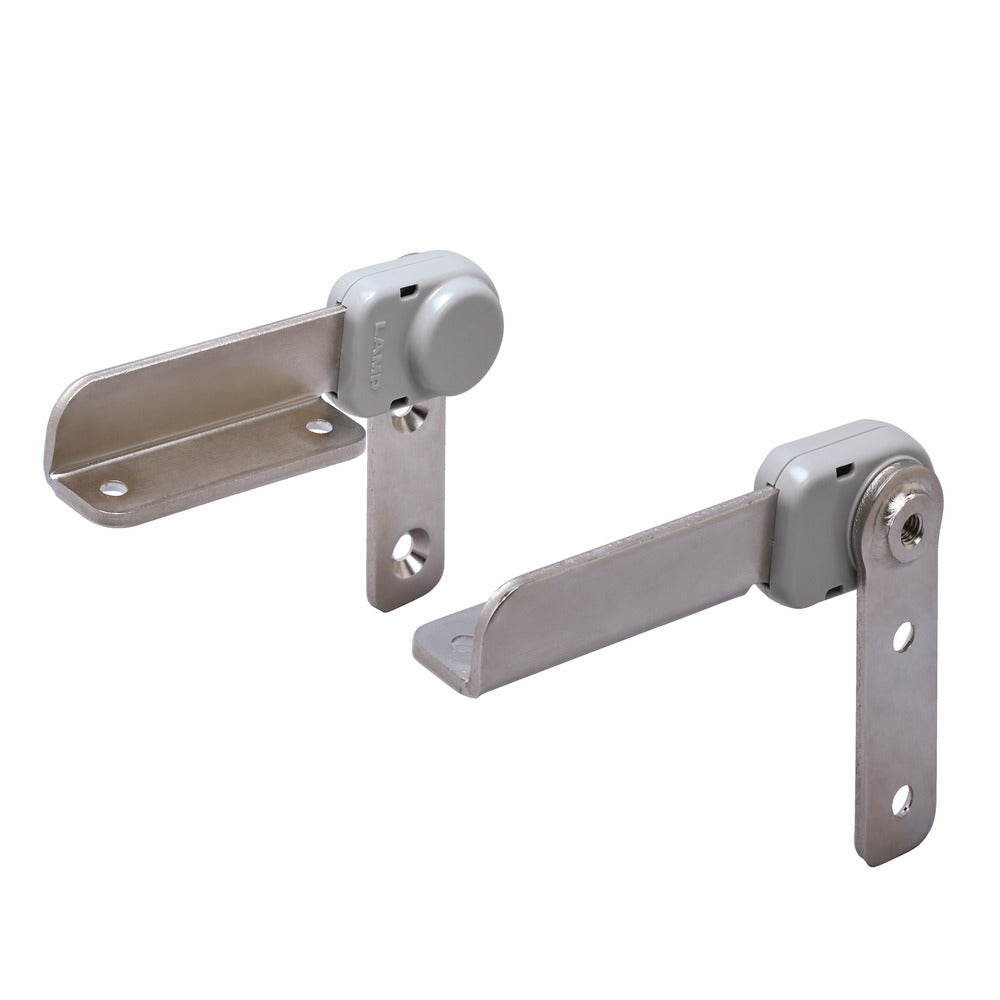 Folding hinge, 90° locking mechanism HG-RCT1S-90, from Sugatsune / LAMP (Japan)