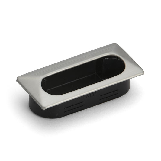 Poignée à pression en acier inoxydable SUS304, noire, 75 mm (3″) UT-75. Poignée insérable en acier inoxydable V2A, finition satinée mate, pour tiroirs, armoires, environnements humides, navires, bateaux de Sugatsune / LAMP® (Japon)
