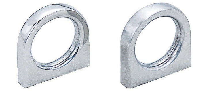 Edelstahl-Ringgriff SUS304, 24,5 mm (1″) SD-24S. Edelstahl-Ringgriff aus rostfreiem Edelstahl V2A, satiniert matt, für Edelstahlküche, Badezimmermöbel, Medizinbereich, feuchte Umgebung, Schiff, Wohnmobil, von Sugatsune / LAMP® (Japan)
