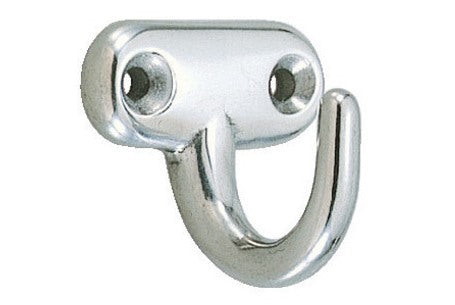 Hochwertiger Edelstahlhaken, aus massivem rostfreiem Edelstahl, Tragkraft: 20 kg, 33 mm (1,3″), EP-40. Edelstahlwandhaken für Garderobe, Badezimmer, Außenbereich, Schwimmbad und viel mehr, von Sugatsune / LAMP® (Japan)