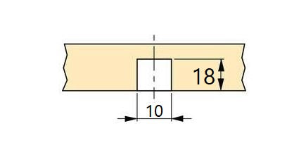 20 Stück hochwertige Einpressmutter mit Innengewinde M8, aus Stahl, Oberfläche: verzinkt, 20 mm (25/32″), 8029105 für Möbelverbindungen
