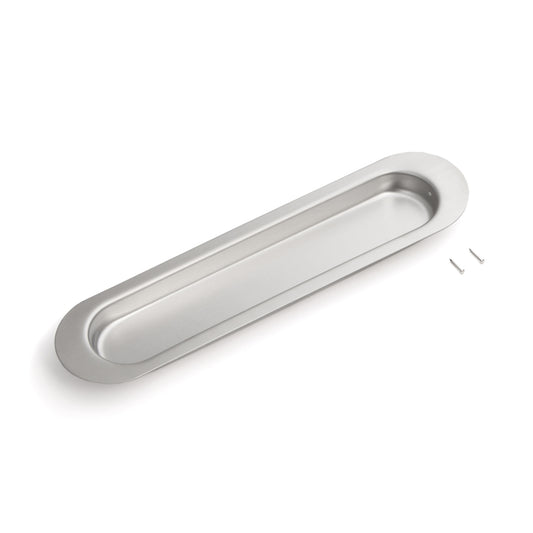 Coque de poignée ovale exclusive en acier inoxydable SUS304, 200 mm (7,9″) HN-200SH. Poignée ovale en acier inoxydable V2A, finition satinée mate, pour tiroirs, armoires, environnements humides, bateaux, yachts, caravanes par Sugatsune / LAMP® (Japon)
