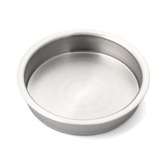 Coque de poignée ronde exclusive en acier inoxydable SUS304, 46 mm (1,9″) SMH-45. Poignée ronde en acier inoxydable V2A, finition satinée mate, pour tiroirs, armoires, environnements humides, bateaux, yachts, caravanes par Sugatsune / LAMP® (Japon)