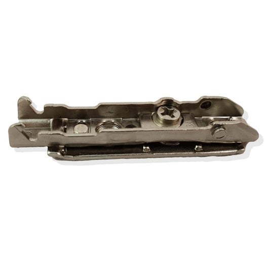 Straight mounting plate for GRASS Tiomos furniture hinge. Base plate for Tiomos furniture hinge F059139701 from GRASS