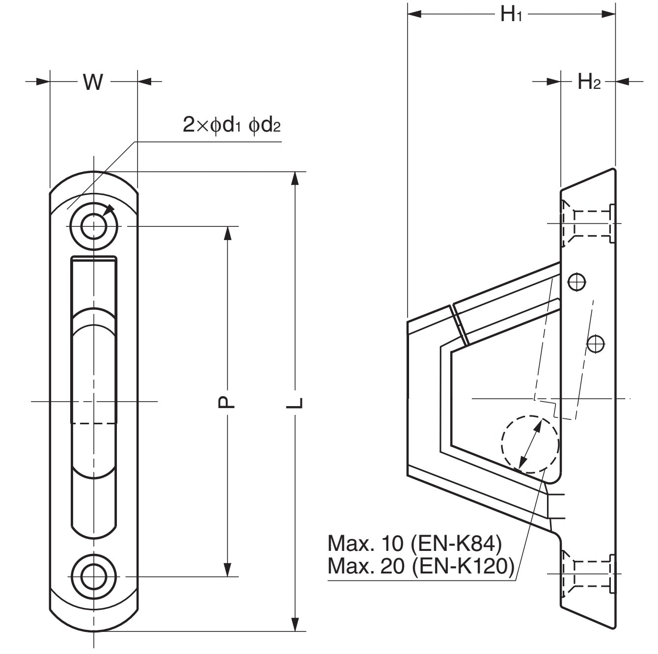 Hochwertiger Haken mit Sicherungsklappe aus Edelstahl SUS316, EN-K120. Seilhaken mit Sicherheitssperre aus V4A für Schiffbau, Außenbereich, feuchte Umgebung, raue Umgebung und viel mehr, von Sugatsune / LAMP® (Japan)