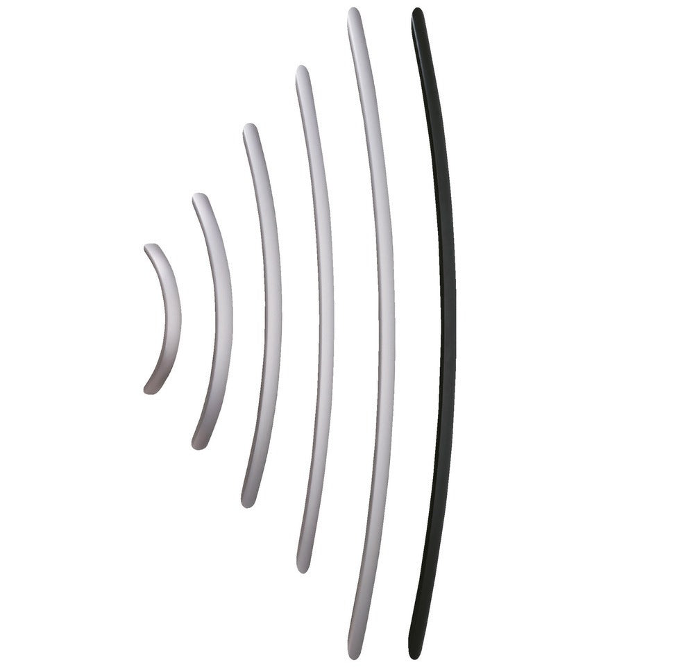 Massiver Industriegehäusegriff aus Aluminiumlegierung, Oberfläche: Edelstahl Look, eloxiert, 1090 mm (43″), SOR-1000S. Hightechgriff aus Aluminium für Produktionsmaschinen, Laborgeräte, Industrieanlagen und viel mehr, von Sugatsune / LAMP® (Japan)