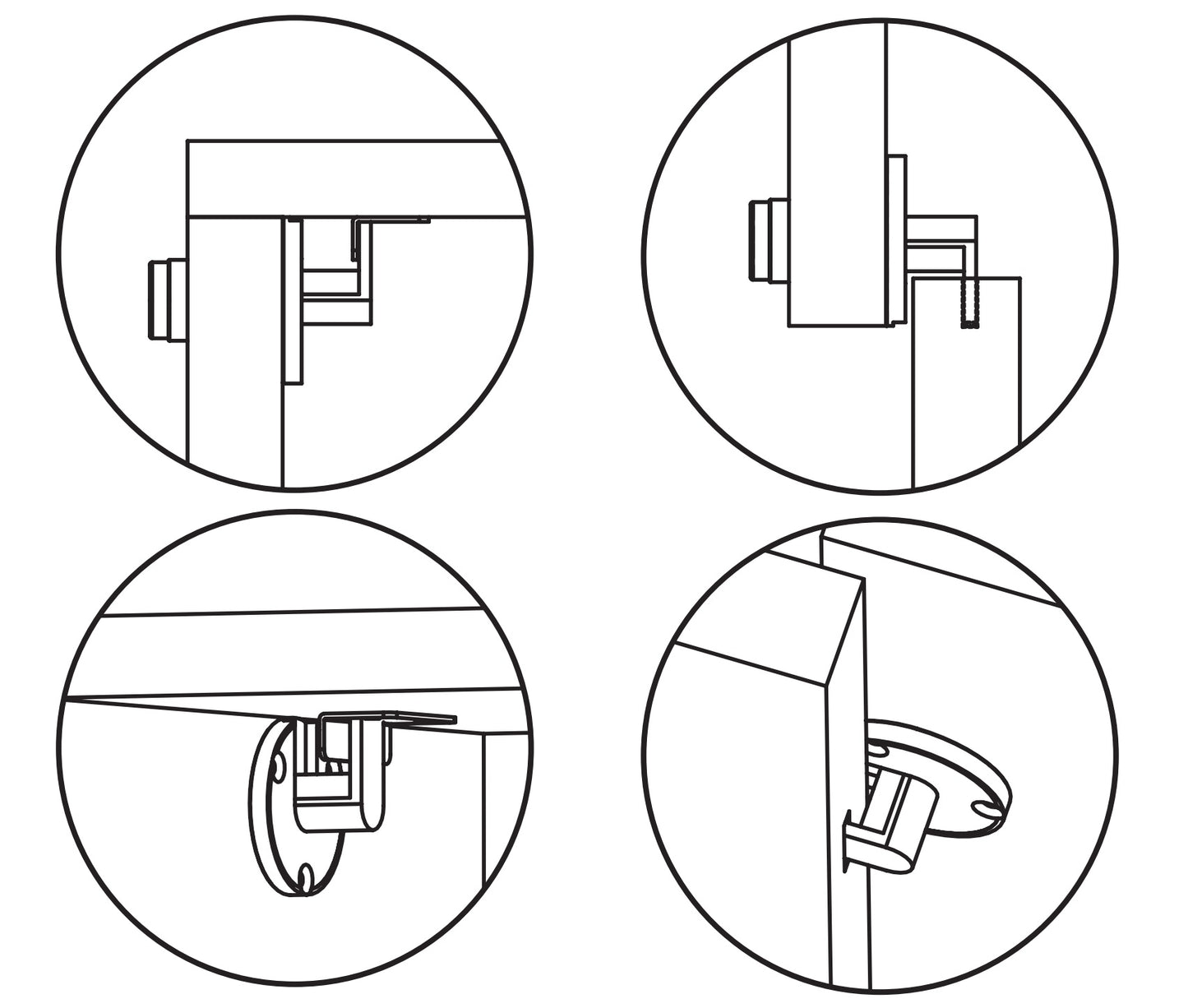 High-quality flap lock, made of Zamak, version: without master key system, 14.03.005-0 for flaps, sliding doors, cabinets