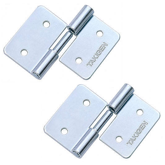 2 Stück kompaktes Aushebescharnier, B-56-R, Höhe: 35 mm, von TAKIGEN, Tragkraft: 2 kg (5 lbs), Ausführung: rechts. Produktbild
