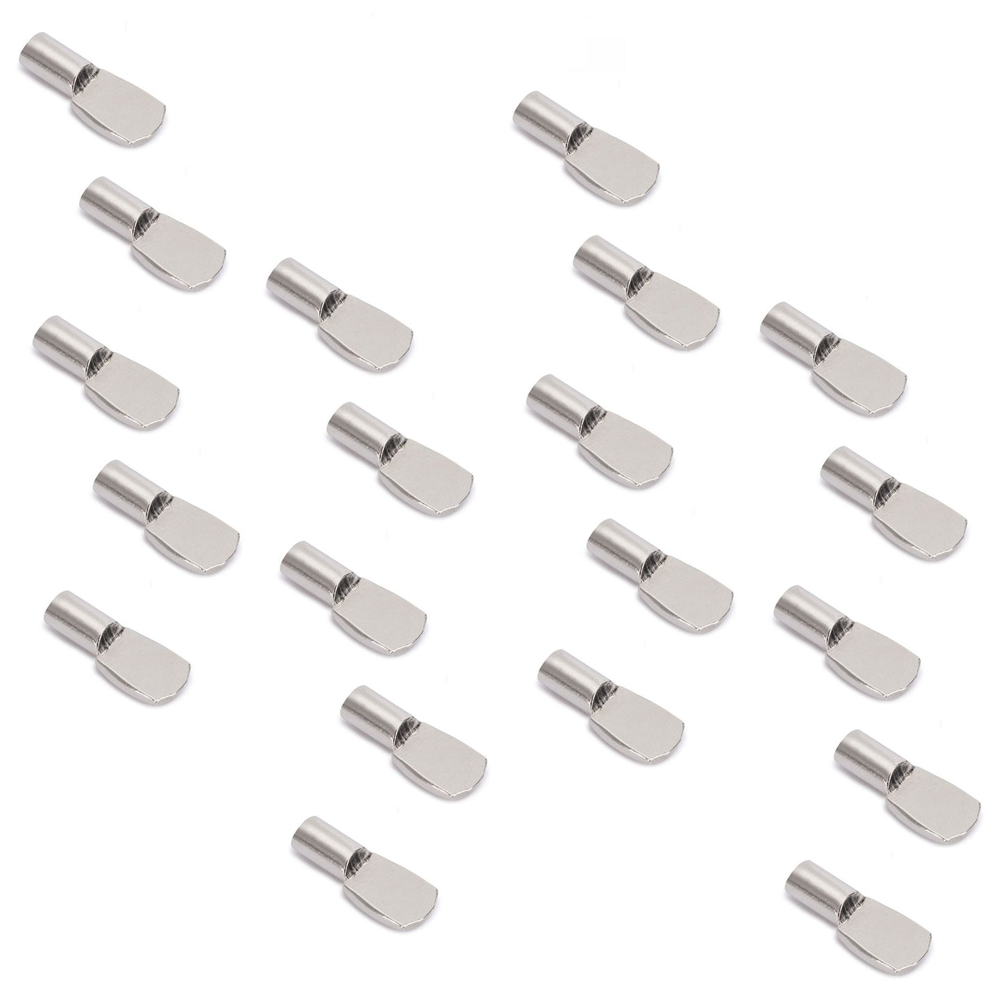 20 pieces high-quality spoon shelf supports, made of steel, surface: nickel-plated, 5062107 for hole rows, shelves, compartment floors, cabinet floors, shelves