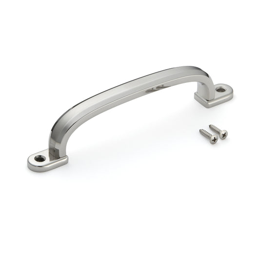 Hochwertiger massiver Edelstahlmöbelgriff aus SUS304 (V2A), 188 mm (7,5″) XL-CUY190TT. Edelstahltürgriff XL-CUY190TT aus SUS304 (V2A) für Boot, Yacht, Kreuzfahrtschiff, Edelstahlküche, Luxushotel, Strandhotel, von Sugatsune / LAMP® (Japan)