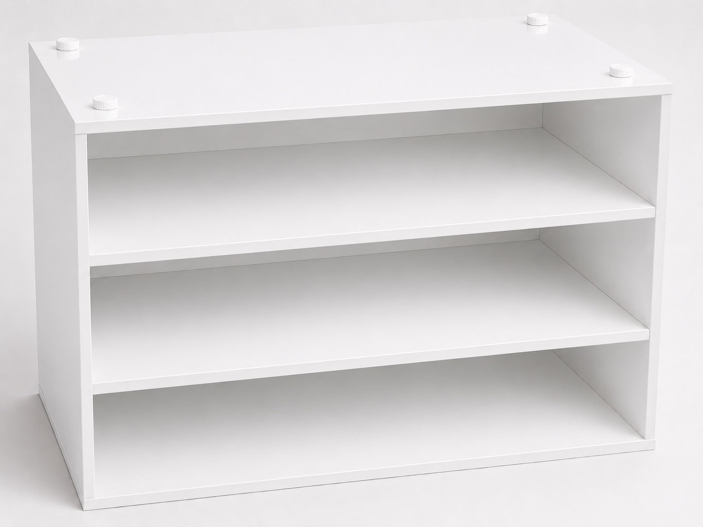 4 pieces of robust furniture glides, load capacity: 800 kg, white, diameter: ⌀40 mm, standard, B571-40-WH for table legs, furniture legs, cabinet feet