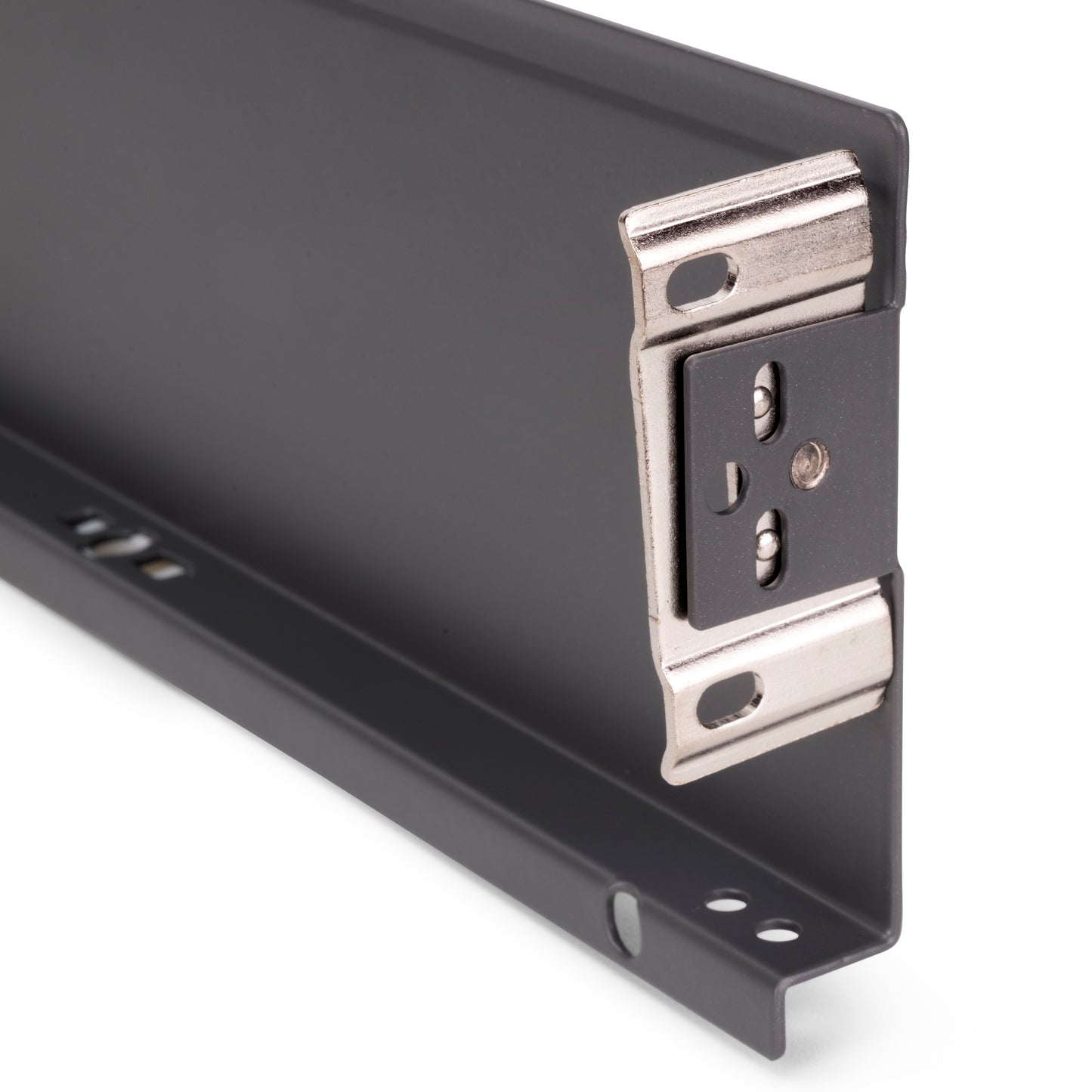 Drawer set with extra-thin sides, height: 88 mm, anthracite grey, drawer depth: 440 mm, partial extension with push-to-open mechanism, 3275335 for kitchen furniture