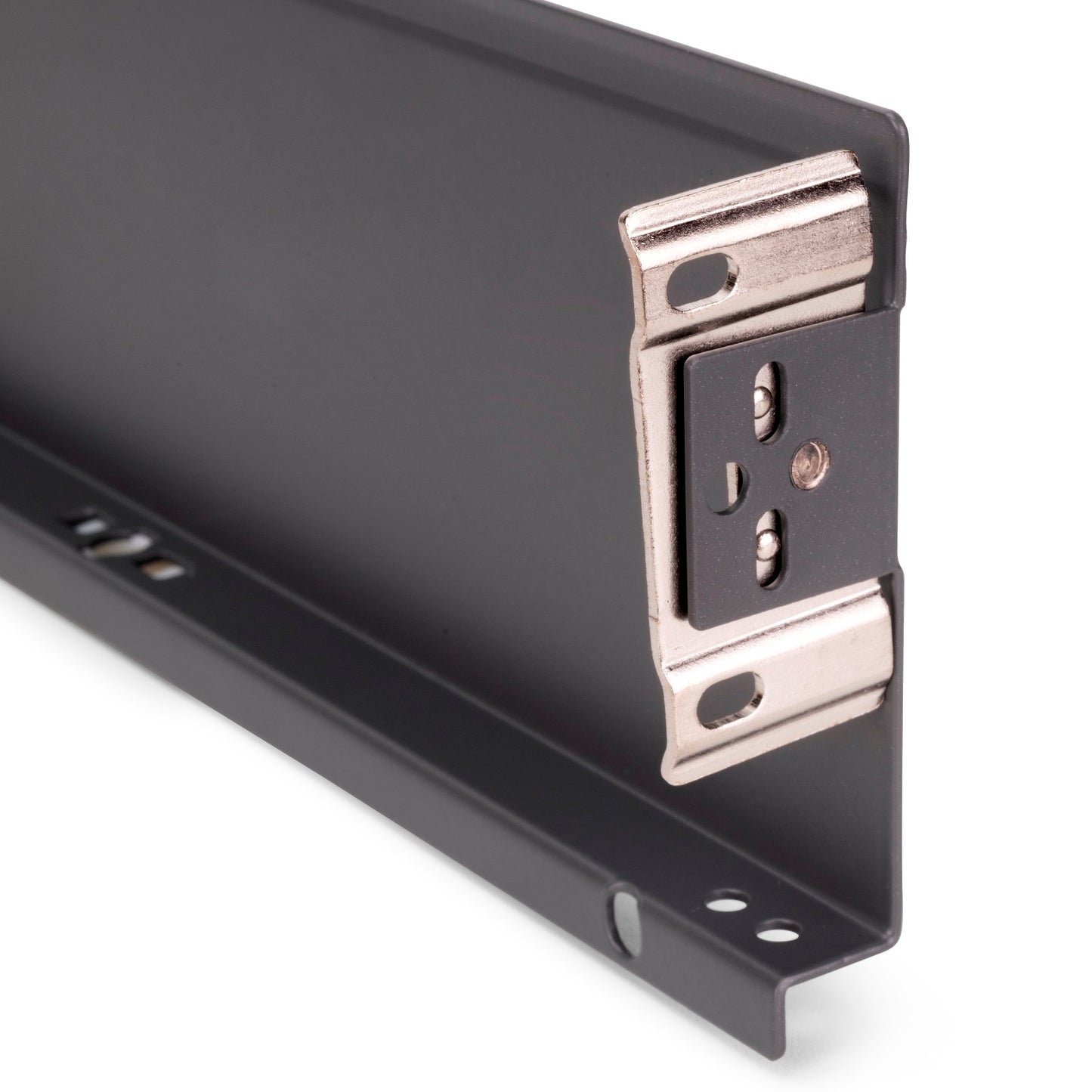 Drawer set with extra-thin sides, height: 88 mm, anthracite grey, drawer depth: 490 mm, partial extension with push-to-open mechanism, 3275435 for kitchen furniture