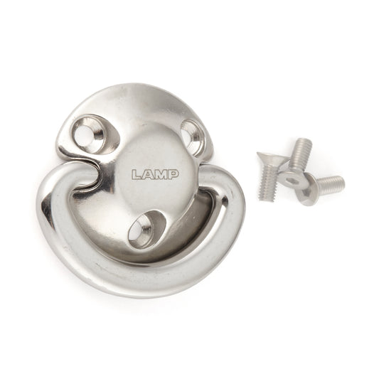 Schwerlast Klapp-Decksauge aus Edelstahl SUS316, 70 mm (2,8″), EY-R60. geräuschloses Klapp-Padeye aus V4A für Schiffbau, Yachten, Loops-Anschläge, Außenbereich, feuchte Umgebung, raue Umgebung und viel mehr, von Sugatsune / LAMP® (Japan)