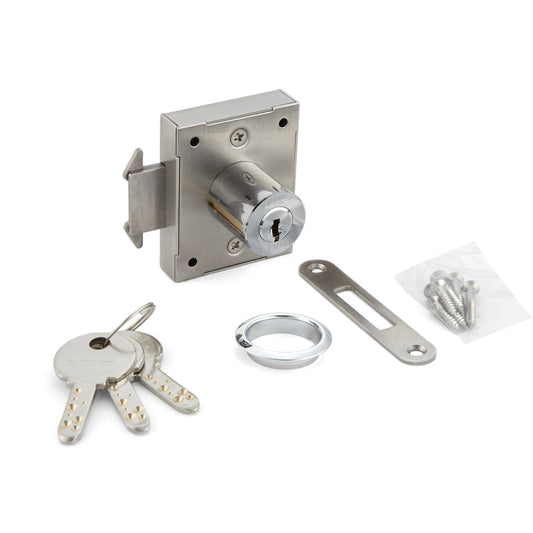 Cabinet lock, keyed alike 7810K-24-CR-LD, by Sugatsune / LAMP (Japan)